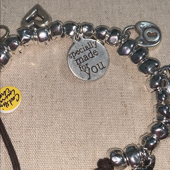 NWT Coolskin Bracelet w Leather Cord Charm - Picture 3 of 5